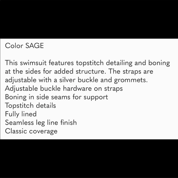 Revel Rey Hunter one piece swimsuit -Sage- - Picture 8 of 8